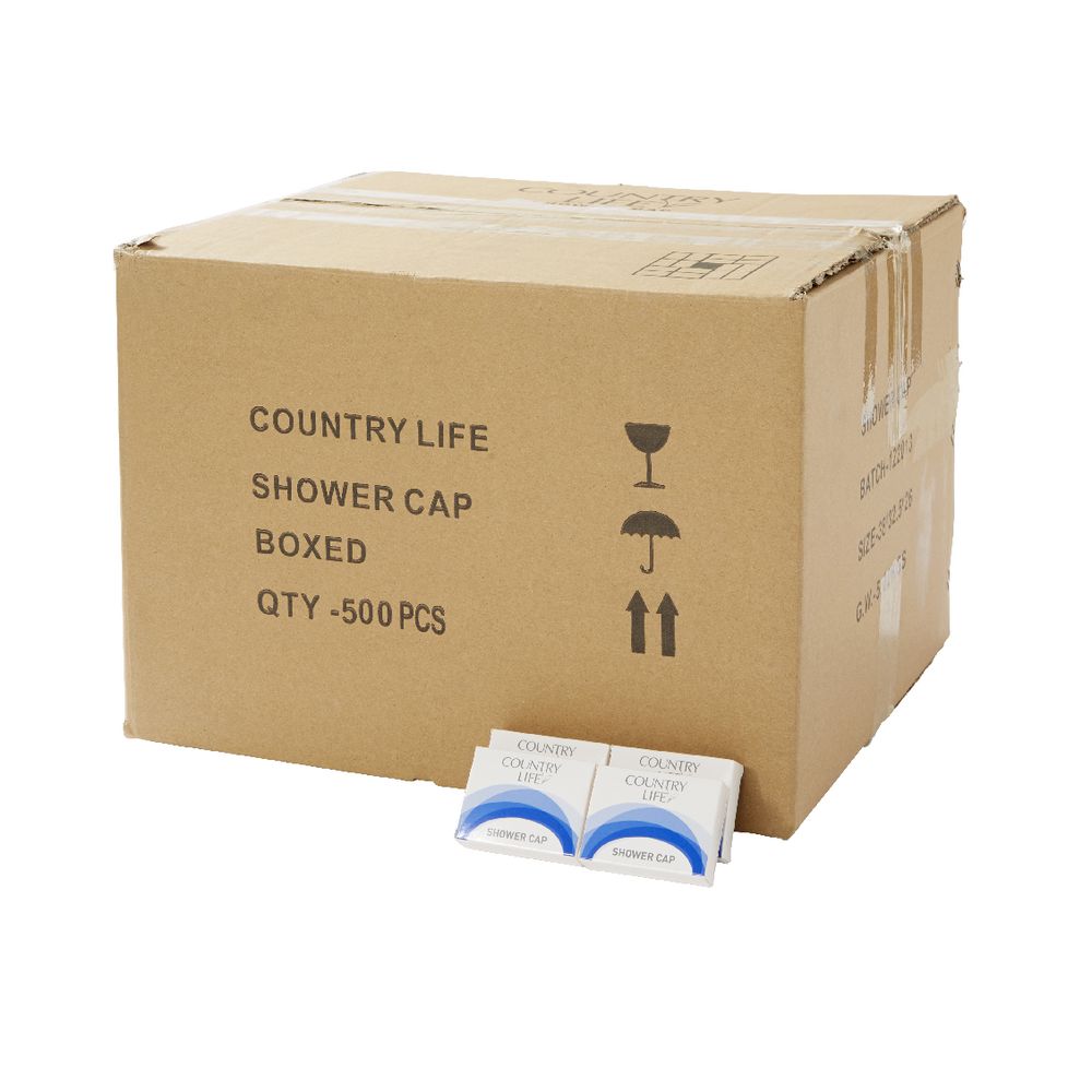 Country Life Shower Caps 500 Pack